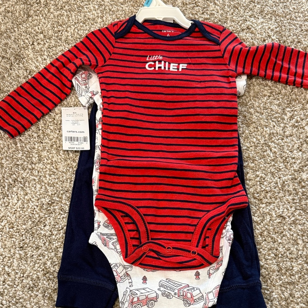 Carter's Fireman set